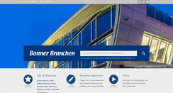 Desktop Screenshot of bonnbranchen.de